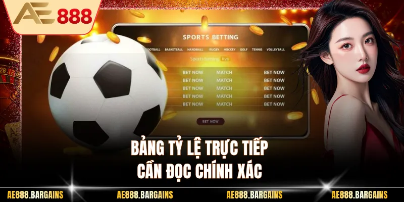 Bảng tỷ lệ trực tiếp cần đọc chính xác