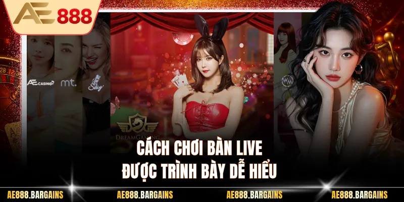 Cách chơi bàn live được trình bày dễ hiểu