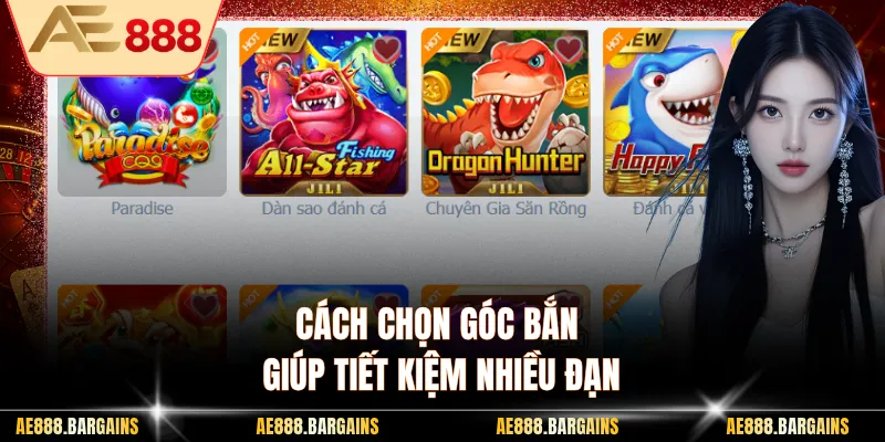 Cách chọn góc bắn giúp tiết kiệm nhiều đạn