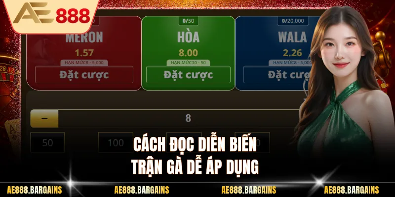 Cách đọc diễn biến trận gà dễ áp dụng