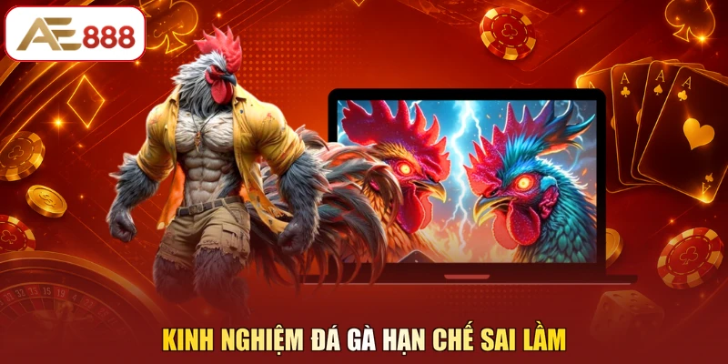 Kinh nghiệm đá gà hạn chế sai lầm